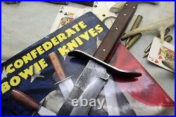 Gaucho Knife Bowie Edc Cowboy Montain Man Confederate CIVIL War West Buchcraft