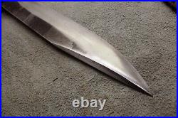 Gaucho Knife Bowie Edc Cowboy Montain Man Confederate CIVIL War West Buchcraft