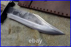 Gaucho Knife Bowie Frontier Mountain Man Cowboy CIVIL War Confederate Forged Edc