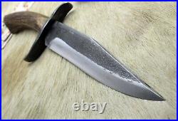 Gaucho Knife Bowie Frontier Mountain Man Cowboy CIVIL War Confederate Forged Edc