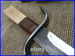 Gaucho Knife Forged Bowie Confederate CIVIL War Combat Cowboy Montain Man