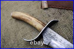 Gaucho Knife Frontier Mountain Man Cowboy CIVIL War Confederate Rustic Forged