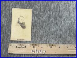 General James Longstreet Civil War Confederate CDV Photo Soldier CSA Portrait
