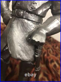 General Stonewall Jackson Confederate Pewter Statue Ricker Civil War Limited Ed