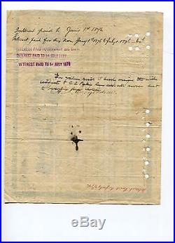 General William Mahone CSA Confederate Civil War Signed Autograph Document