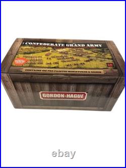 Gordon & Hague Painted Civil War Miniatures 10mm Confederate Grand Army 496