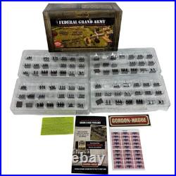 Gordon & Hague Painted Civil War Miniatures 10mm Confederate Grand Army 496 Gordon & Hague Painted Civil War Miniatures 10mm Confederate Grand Army 496