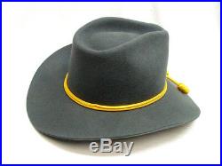 Gray Civil War Confederate Rebel era style Cavalry hat Sizes 7 1/4 to 7 3/4
