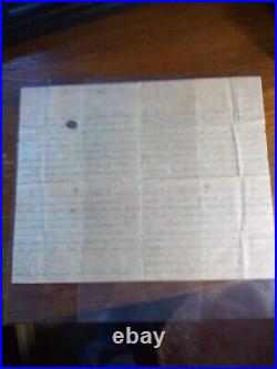 Great 1863 Confederate 5th SC Cavalry Letter J. B. Williams, Co, K