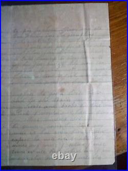 Great 1863 Confederate 5th SC Cavalry Letter J. B. Williams, Co, K