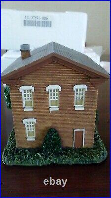 HAWTHORNE VILLAGE Civil War HOTEL & SALOON Lighted Building Confederate COA New