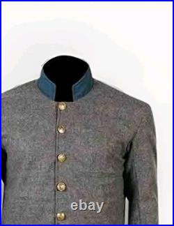 HIGHLANDPOWER Shell Jacket Civil War Confederate Enlisted Artillery Grey
