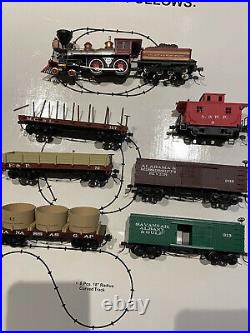 HO BACHMANN ELECTRIC TRAIN SET American Civil War Confederate EZ Track 00630