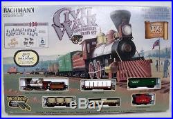 HO Scale Bachmann Train Set 00709 Civil War-Confederate Steam Train Set