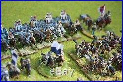 HUGE WELL PAINTED 15mm ACW AMERICAN CIVIL WAR CONFEDERATE ARMY