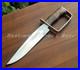 Hand Made American Civil War Confederate BOWIE Secession D-guard in 12C27 Steel
