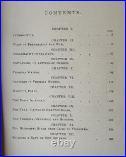 History of The Confederate States Navy 1886 Antique Book Civil War NO COVER