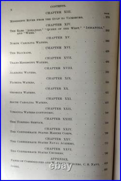 History of The Confederate States Navy 1886 Antique Book Civil War NO COVER