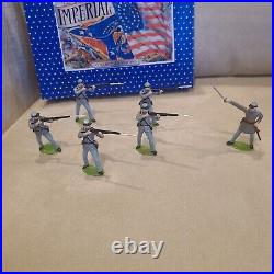 Imperial Productions Toy Soldiers Civil War Confederate Infantry Set 7
