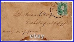 Jackson MS Confederate Civil War CSA #1 to Vicksburg MS