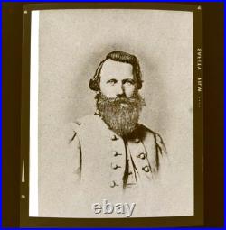 Jeb Stuart Civil War Confederate Negative Photo Film Rare 1907