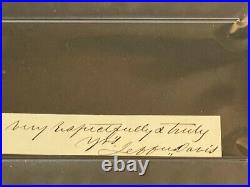 Jefferson Davis Civil War President Confederate States Signed Autograph PSA DNA