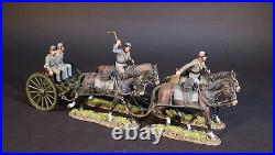 John Jenkins American CIVIL War Csart-14 Confederate Artillery Crew Arriving