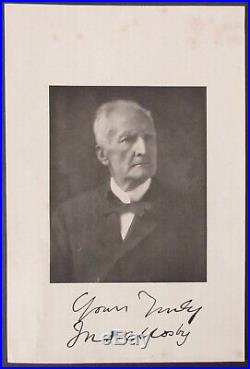 John S. Mosby, Signed Photographic Print Confederate CIVIL War Gray Ghost