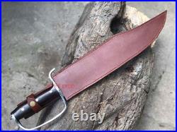 KHHI dbad Old War Bowie, customized Confederate D-Guard American Civil War Bowie