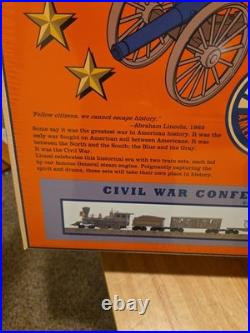LIONEL 6-21901 CIVIL WAR CONFEDERATE TRAIN SET SEALED NEW American Legend USA