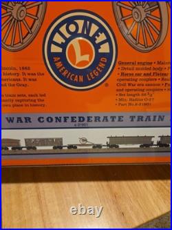 LIONEL 6-21901 CIVIL WAR CONFEDERATE TRAIN SET SEALED NEW American Legend USA