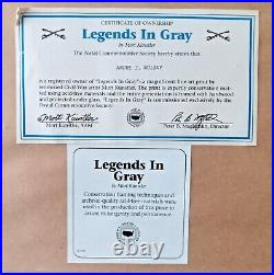 Legends In Grey Mort Kunstler Csa $10 Confederate Bank Note