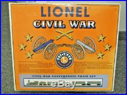 Lionel 6-21901 Civil War Confederate Train Set 1999 LN in Set Box withGeneral Loco