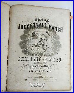 Lot of 3 Civil War Era Song books sheet music Confederate Stephen Foster