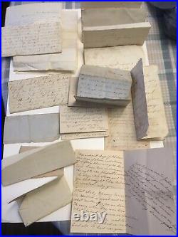 Lot of 36 Antique Civil War Missouri Letters Letter from Confederate Soldier