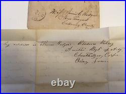 Lot of 36 Antique Civil War Missouri Letters Letter from Confederate Soldier