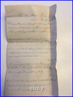 Lot of 36 Antique Civil War Missouri Letters Letter from Confederate Soldier