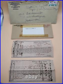 Lot of Heriloom Confederate States of America Civil War Bonds and Notes 8 Total