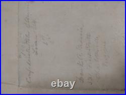 Lot of Heriloom Confederate States of America Civil War Bonds and Notes 8 Total