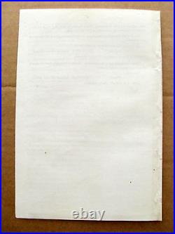 Louisiana CIVIL War Confederate Yellow Jacket Secret Execution Order