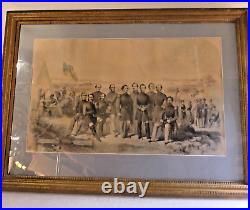 Military CIVIL War 1861 Jefferson Davis Generals Of The Confederate Army