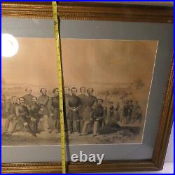 Military CIVIL War 1861 Jefferson Davis Generals Of The Confederate Army