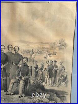 Military CIVIL War 1861 Jefferson Davis Generals Of The Confederate Army