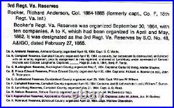 Millwood VA Confederate Civil War PAID 5 to Lt Johns C. S. Army VA
