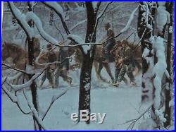 Mort Kunstler Confederate Christmas Collectible Civil War Print