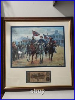 Mort Künstler Legends in Gray Framed Art Print Civil War Confederate States