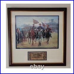 Mort Künstler Legends in Gray Framed Art Print Civil War Confederate States