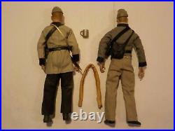 N 1/6 12 Sideshow Brotherhood of Arms Civil War Confederate Infantry Figure Lot