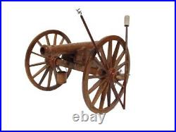 Napoleon 12 Pounder Civil War Cannon Confederate Union Army Wood Wooden Model