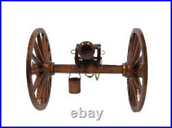 Napoleon 12 Pounder Civil War Cannon Confederate Union Army Wood Wooden Model